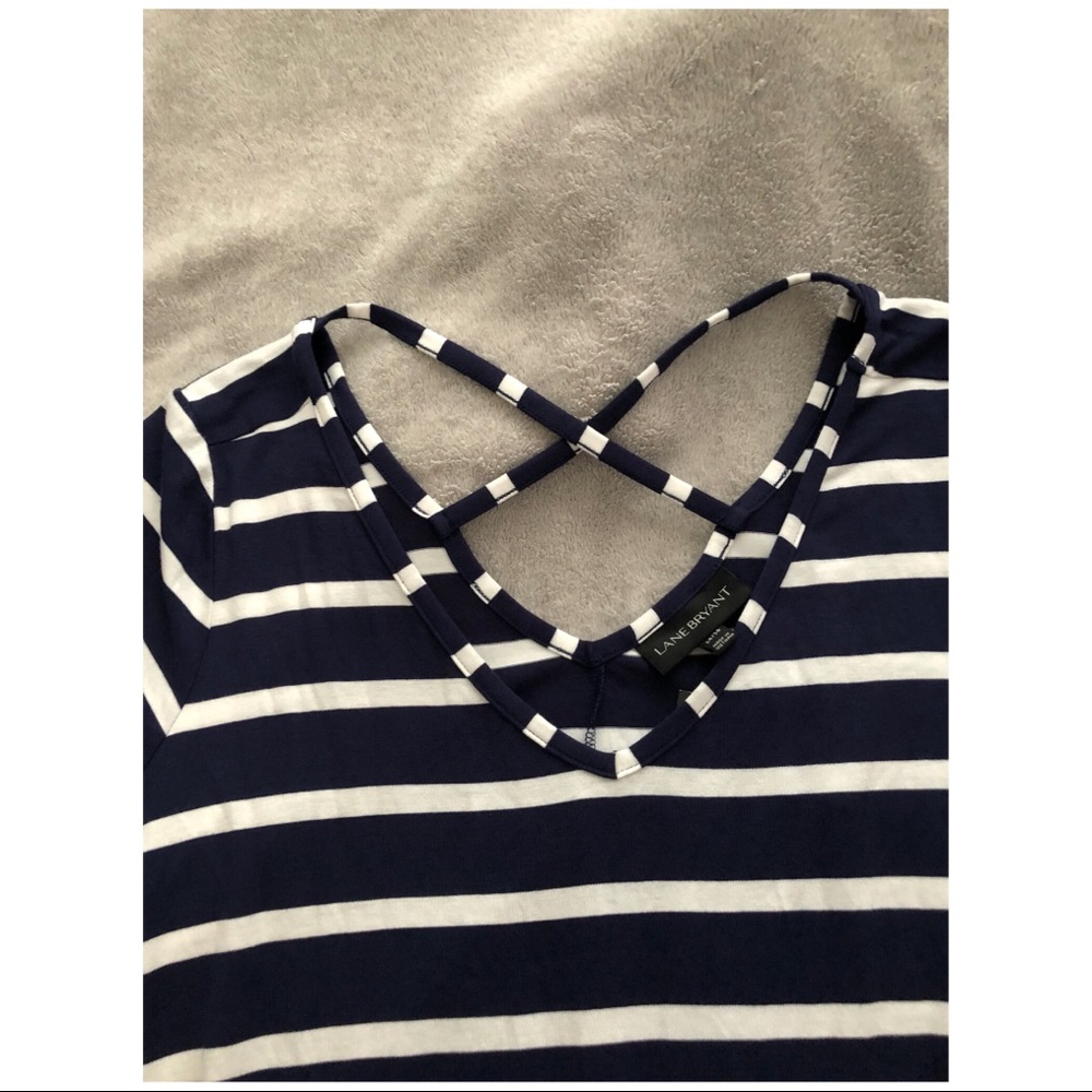 💕HP💕Lane Bryant striped dress - Picture 6 of 6